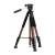 K&F Concept KF4973 S255A3 + BV01 - zestaw, statyw video Alu S255A3 + głowica video BV01 + uchwyt do smartfona
